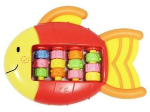 Poupy - Grzechotka Rybka, 3m+