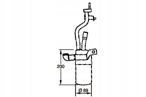 Hella 8ft 351 335-091 Osuszacz Powietrza Klima