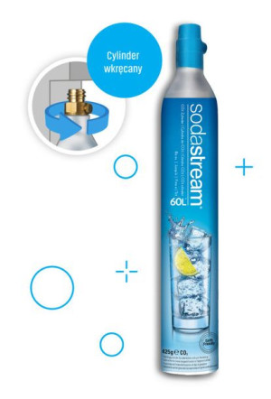 Cylinder Nabój Butla do Sodastream gaz CO2