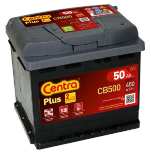 Akumulator Centra Plus Cb500 50ah 450a P+ Radom
