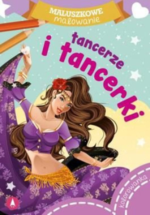 Kolorowanka maluszkowe malowanie tancerze tancerki