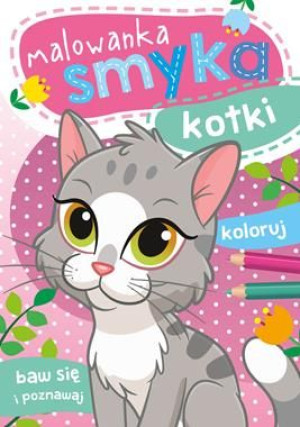 Malowanka smyka kolorowanka kotki