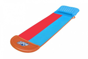 Podwójny Ślizg wodny dla dzieci Tsunami Tor 488cm BESTWAY + Łatka naprawcza