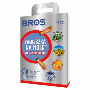 Zawieszka Preparat Na Mole 4 Pory Roku 4 Szt. Bros