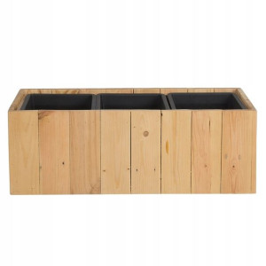 Doniczka Drewniana 66 X 24 X 24 Cm Trikala Lumarko