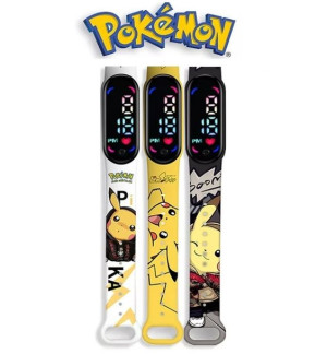 Zegarek elektroniczny kolor LED PIKACHU POKEMON mi BAND