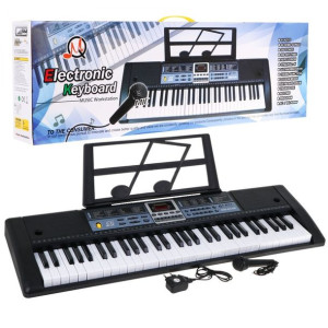 61-klawiszowy Keyboard dla dzieci Tryb nauki Taktomierz Mikrofon