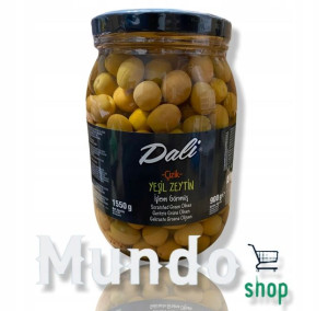 TURECKIE zielony Oliwki 1550g net 900 g