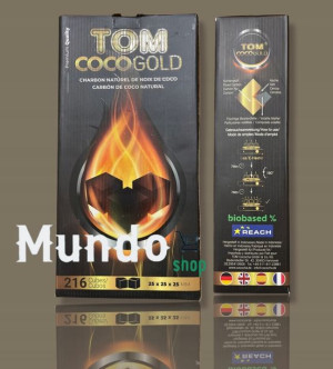 Węgiel do shishy Tom CocoGold (216szt) 3 kg