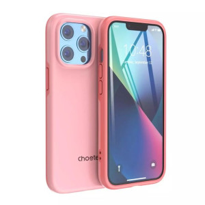 Choetech MFM Anti-drop case etui Made For MagSafe do iPhone 13 Pro różowy