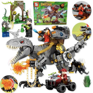 Klocki Jurajski Park Zestaw Dinozaur Figurka 560el