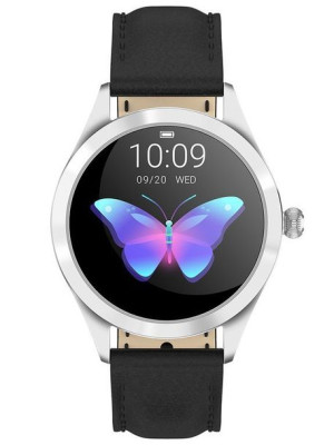 Smartwatch Damski G. Rossi Sw017-9 Silver/Black (Sg011C)