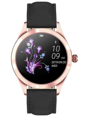 Smartwatch Damski G. Rossi Sw017-6 R.gold/Black (Sg011F)
