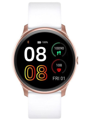 Smartwatch Damski G. Rossi Sw010-16 Rosegold/White (Sg005P)