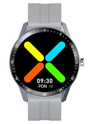 Smartwatch Męski G. Rossi Sw018-2 Silver/Gray (Sg012B) Własne Tarcze