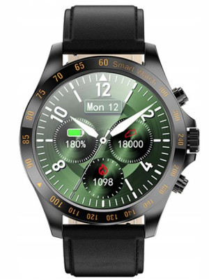 Smartwatch Męski Lw09 - Tętno, Krokomierz (Sx004B)