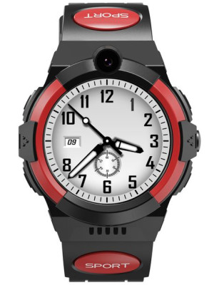 Smartwatch Dziecięcy Pacific 31-3 Kids - Black/Red (Sy027C)