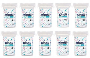 10 X Płatki Dla Niemowląt Cleanic Kindii Baby 600