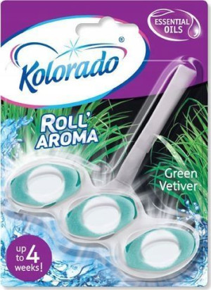 Kostka do WC Roll Aroma KOLORADO Green Vetiver