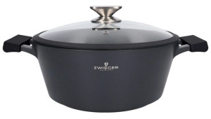 Garnek ZWIEGER BLACK STONE 24cm 3,5L Indukcja Gaz