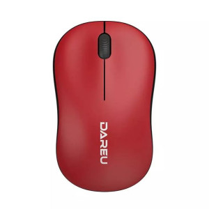 Bezprzewodowa mysz Dareu LM106 2.4G 1200 DPI (czarno-czerwone)