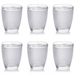 Szklanki Zestaw 6 szt 250ml ELISE CLEAR