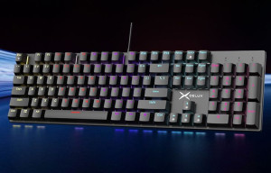 Klawiatura gamingowa Delux KM55 RGB (czarna)
