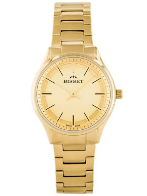 Zegarek Damski Bisset Bsbe67 - Gold (Zb557E)