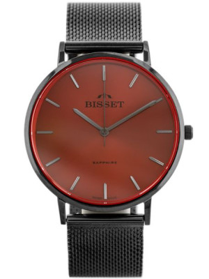 Zegarek Damski Bisset Bsbf33 (Zb579O) - Szafirowe Szkło