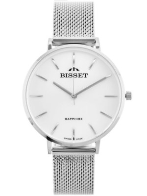 Zegarek Damski Bisset Bsbf32 (Zb581A) - Szafirowe Szkło