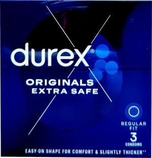 Durex EXTRA SAFE grubsze bezpieczne 3 szt