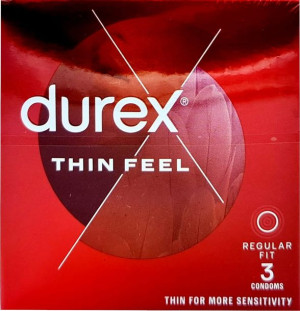 Durex Thin Feel  prezerwatywy cienkie 3 szt.