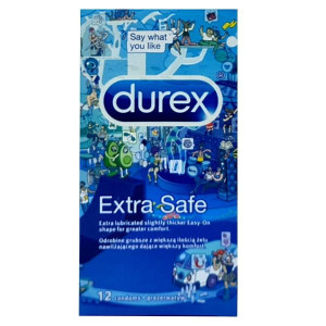 Prezerwatywy DUREX EXTRA SAFE Emoji 12 szt