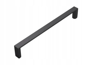 Uchwyt Meblowy Prosty Um-018 Czarny Mat L-128