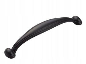 Czarny Uchwyt Meblowy Um-005 Rozstaw 96 Mm Retro
