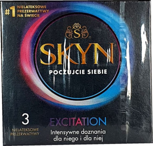 Skyn Excitation 3 szt. nielateksowe