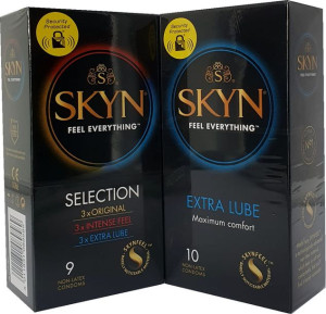 UNIMIL SKYN SELECTION + Ekstra Nawilżane 19 szt