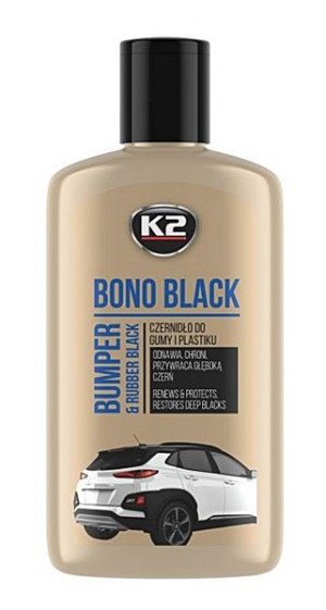 K2 BONO 250ml czernidło do gum plastików opon