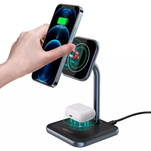 Acefast bezprzewodowa ładowarka Qi 15W do iPhone (z MagSafe) i Apple AirPod