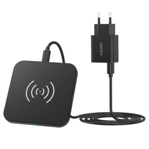 Choetech zestaw ładowarka bezprzewodowa Qi 10W do telefonu słuchawek ,2m