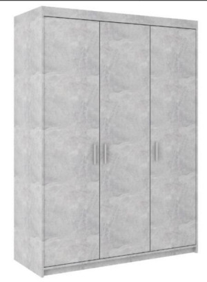 Szafa Elena 3D beton jasny