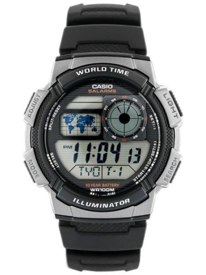 Zegarek Męski Casio Ae-1000W 1Bvdf (Zd073G) - World Time