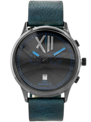 Zegarek Męski Bisset Bsfe89 - Ceramiczny / Chronograf (Zb074B)