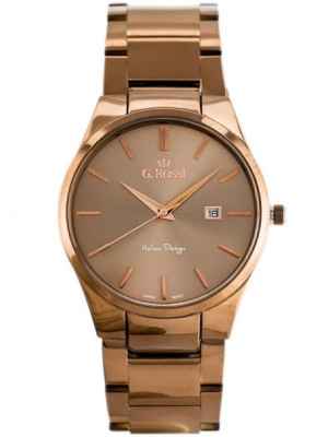 Zegarek G. Rossi - 8245B2-2B3 (Zg259F) Brown + Box