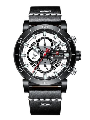 Zegarek Męski Naviforce - Nf9131 (Zn086A) Black/W. + Box
