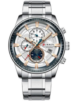 Zegarek Męski Curren 8362 (Zc017B) Chronograf +Box
