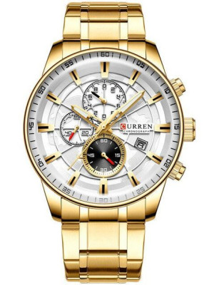 Zegarek Męski Curren 8362 (Zc017C) Chronograf +Box