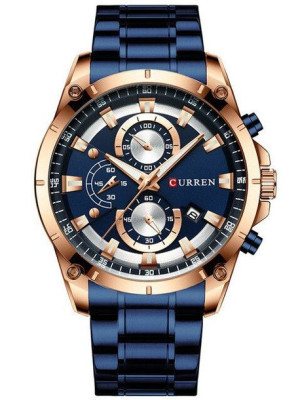 Zegarek Męski Curren 8360 (Zc020D) - Chronograf