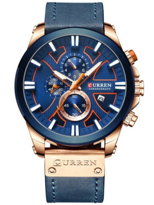 Zegarek Męski Curren 8346 (Zc026E) - Chronograf