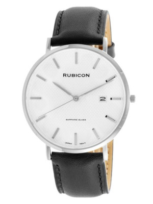 Zegarek Męski Rubicon Rnce49 - Szafirowe Szkło (Zr105C)